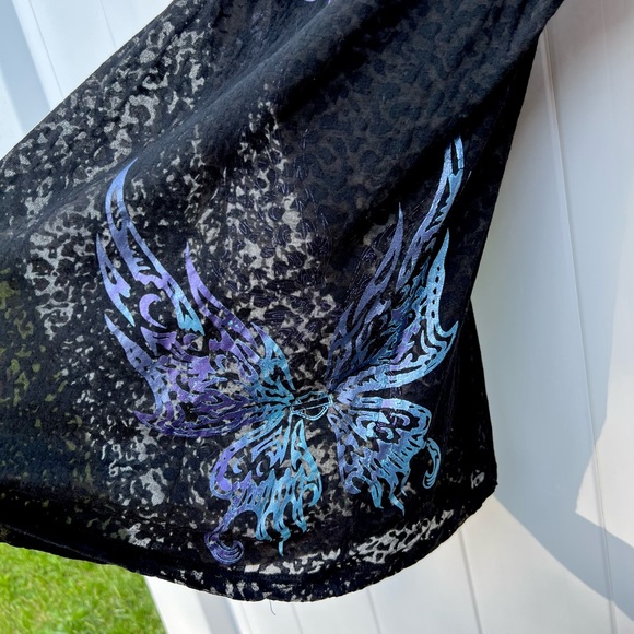 Women’s Lace Harley Davidson long sleeve Sz XL - Picture 2 of 4